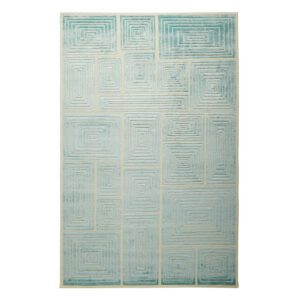 Blocks Hand-Knotted Rug